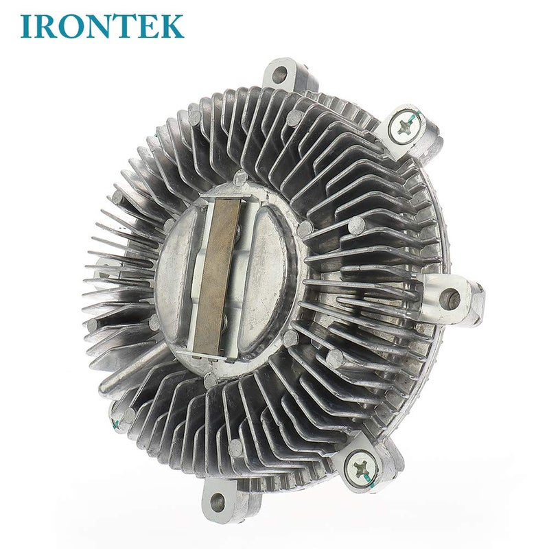 IRONTEK قابض مروحة تبريد المحرك IRONTEK 1712082Z10 مناسب لنيسان [05-14 فرونتير 4.0L، 12-14 NV1500 4.0L/NV2500 4.0L/ NV3500 4.0L، 05-12 باثفايندر 4.0L/ إكستيرا 4.0L] قابض مروحة المبرد 21082EA200 - Image 4